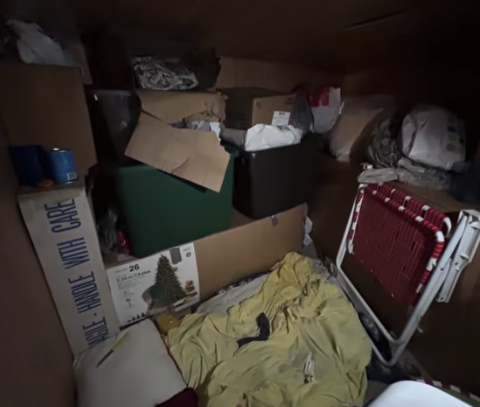 Intruder in basement